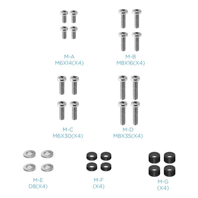 TooQ - Soporte de pared para pantallas 37”- 70”