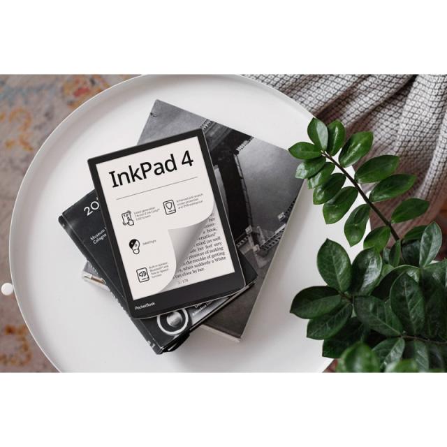 PocketBook - InkPad 4 lectore de e-book Pantalla táctil 32 GB Wifi Negro, Plata