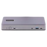 StarTech.com - Docking Station USB-C 4K30 Triple /4K60 Doble - Modo Alt DP/DP/HDMI - Hub USB de 7 Puertos - PD 3.0 - GbE - Audio