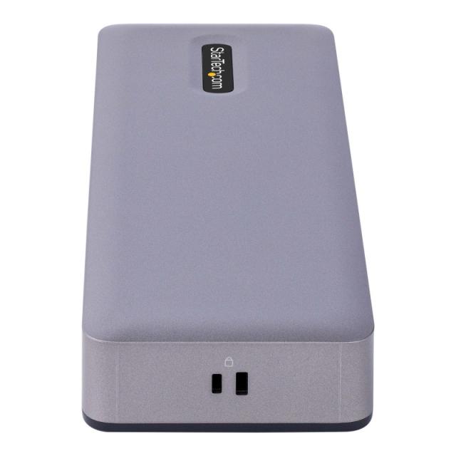 StarTech.com - Docking Station USB-C 4K30 Triple /4K60 Doble - Modo Alt DP/DP/HDMI - Hub USB de 7 Puertos - PD 3.0 - GbE - Audio