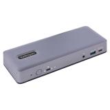 StarTech.com - Docking Station USB-C 4K30 Triple /4K60 Doble - Modo Alt DP/DP/HDMI - Hub USB de 7 Puertos - PD 3.0 - GbE - Audio