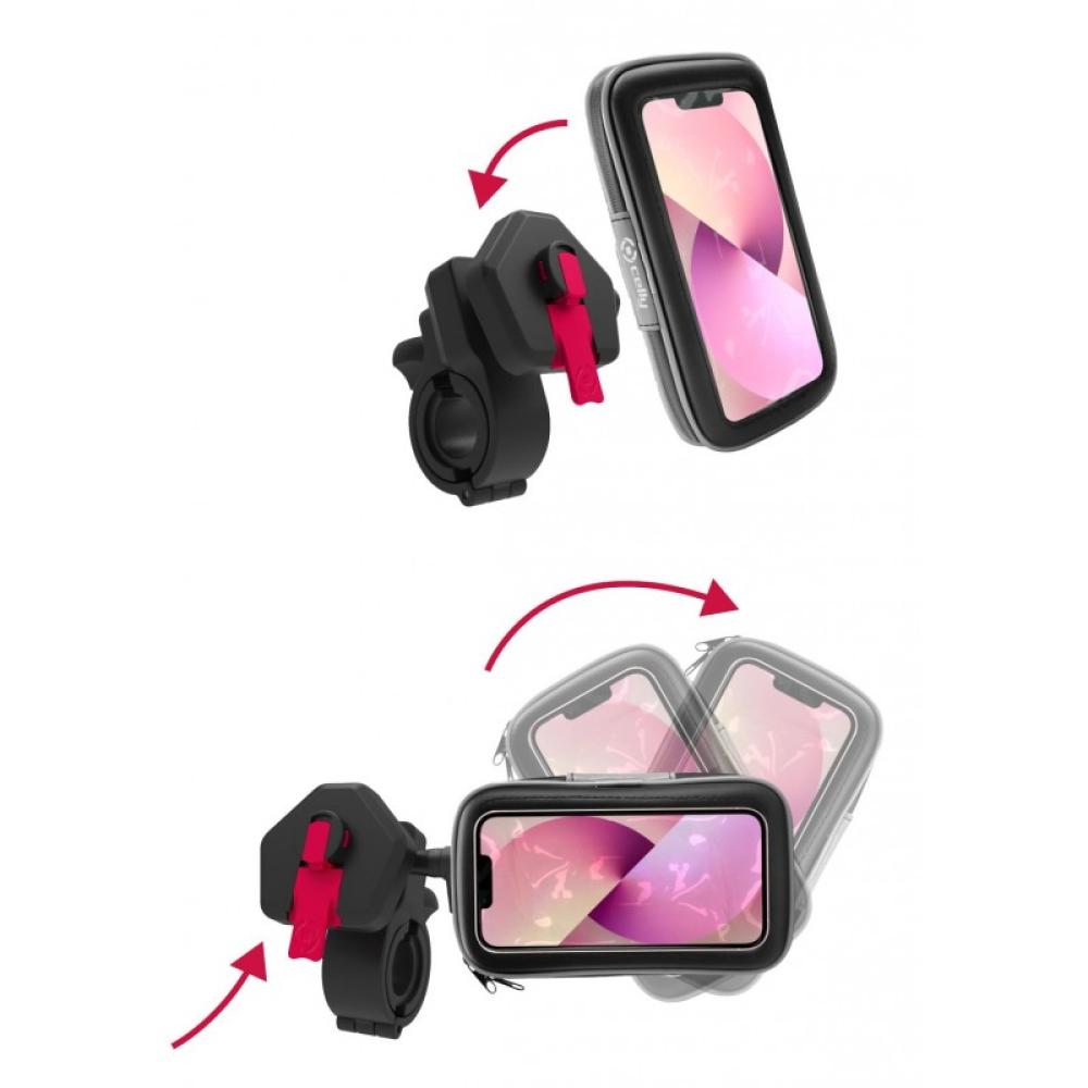 Celly - SNAPFLEX Soporte activo para teléfono móvil Teléfono móvil/smartphone Negro