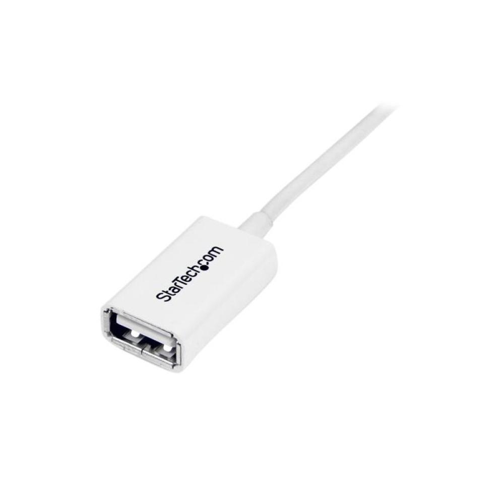 StarTech.com - Cable de 3m de Extensión Alargador USB 2.0 - Macho a Hembra USB A - Extensor - Blanco