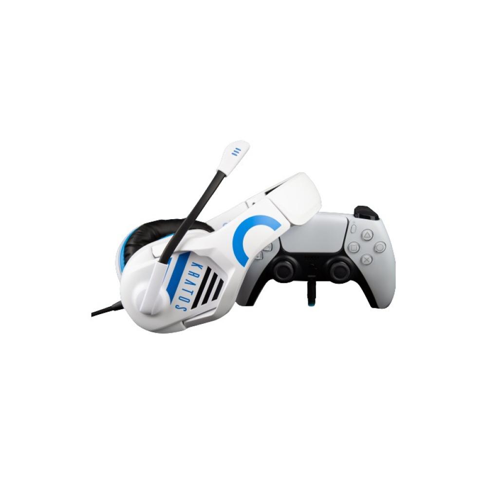 Blade - Kratos Auriculares Alámbrico Diadema Juego Azul, Blanco