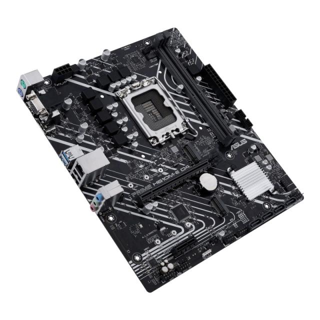 ASUS - PRIME H610M-E D4-CSM Intel H610 LGA 1700 micro ATX