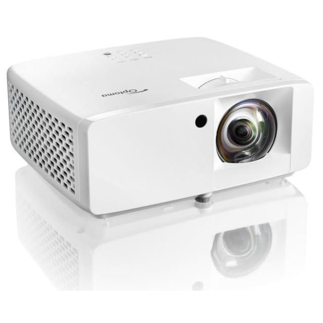 Optoma - ZH350ST videoproyector Proyector de corto alcance 3500 lúmenes ANSI DLP 1080p (1920x1080) 3D Blanco