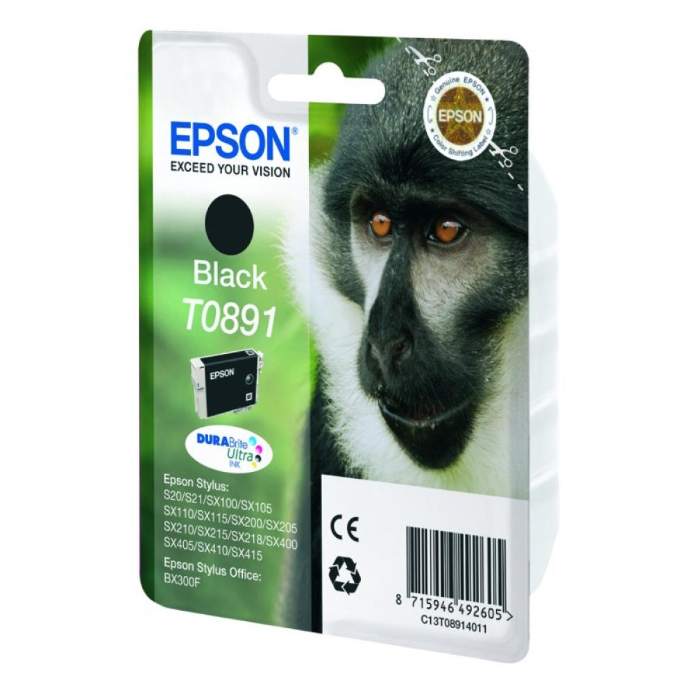 Epson - Monkey Cartucho T0891 negro