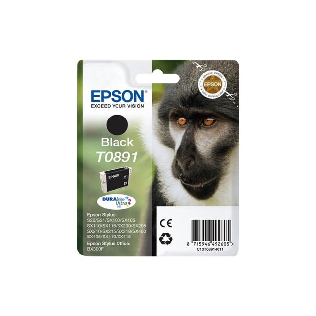 Epson - Monkey Cartucho T0891 negro