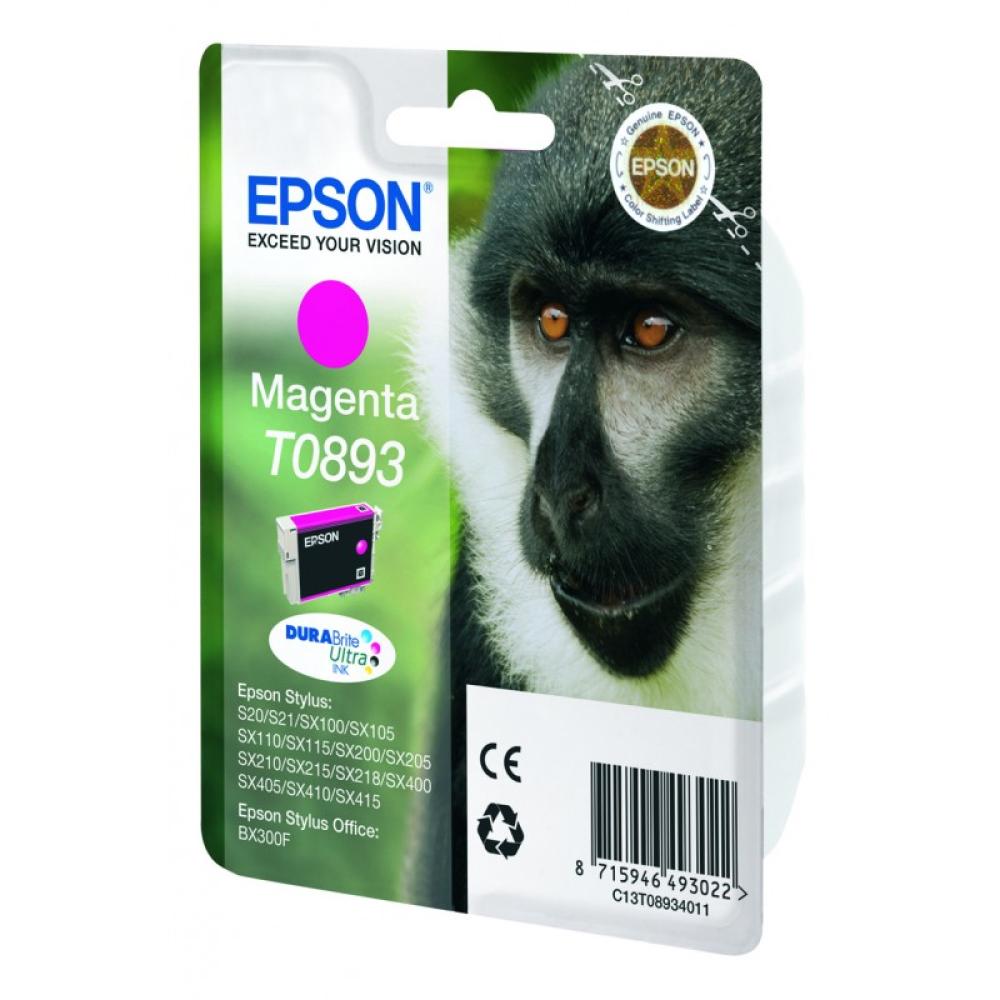 Epson - Monkey Cartucho T0893 magenta