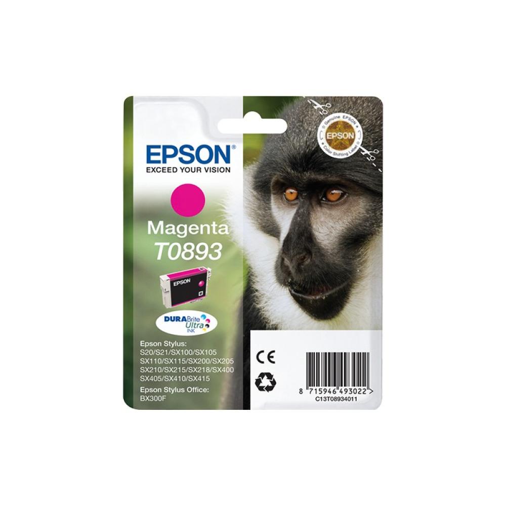 Epson - Monkey Cartucho T0893 magenta