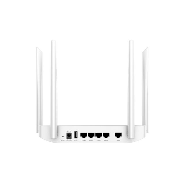 Grandstream Networks - GWN7052F router inalámbrico Gigabit Ethernet Doble banda (2,4 GHz / 5 GHz) Blanco