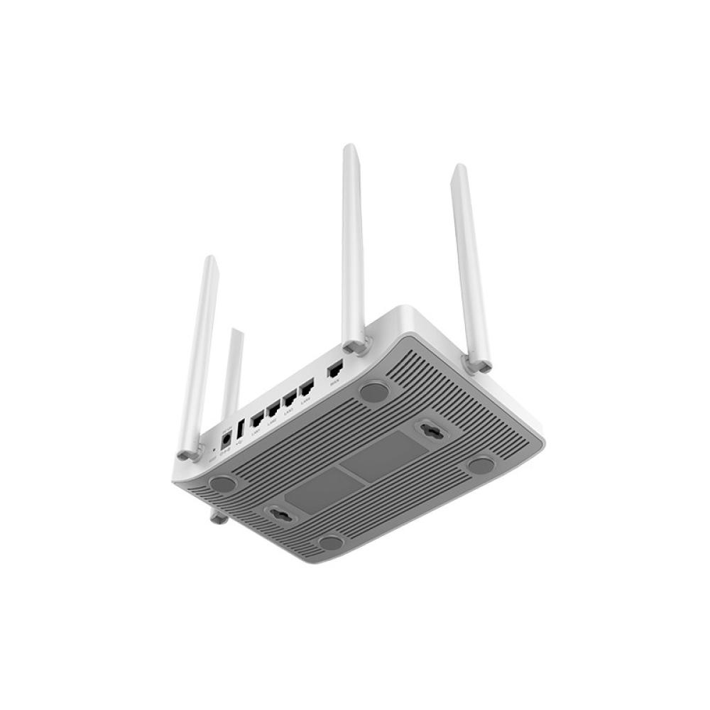 Grandstream Networks - GWN7052F router inalámbrico Gigabit Ethernet Doble banda (2,4 GHz / 5 GHz) Blanco