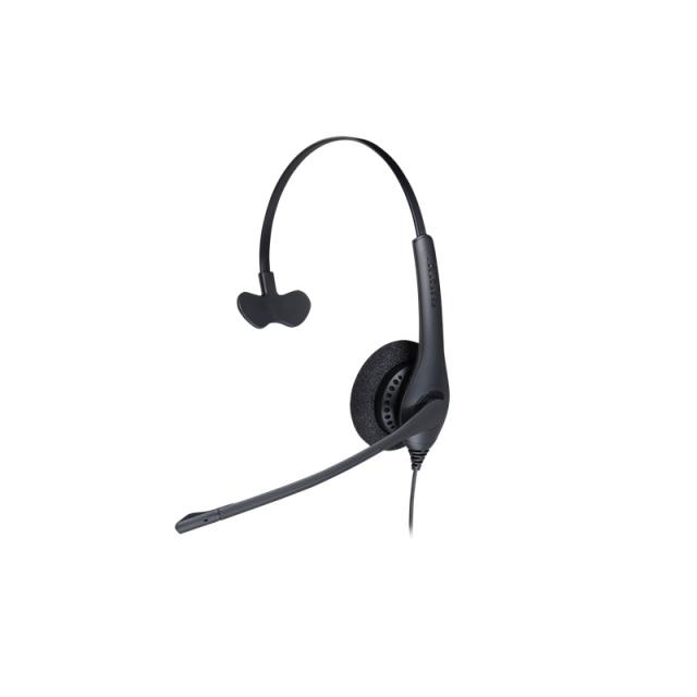 Jabra - Biz 1500 Auriculares Alámbrico Diadema Oficina/Centro de llamadas Bluetooth Negro - 1553-0159