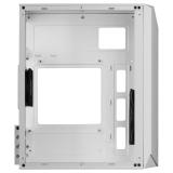 Mars Gaming - MC-S1, Caja PC Compacta Gaming Micro-ATX, Iluminación ARGB 12 Modos, Ventilador FRGB, Ventana Lateral Comp - MCS1W