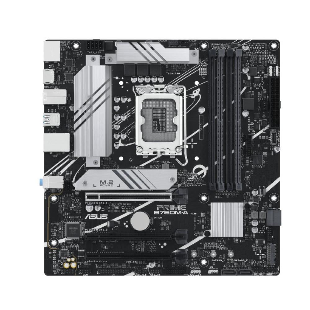 ASUS - PRIME B760M-A-CSM Intel B760 LGA 1700 micro ATX