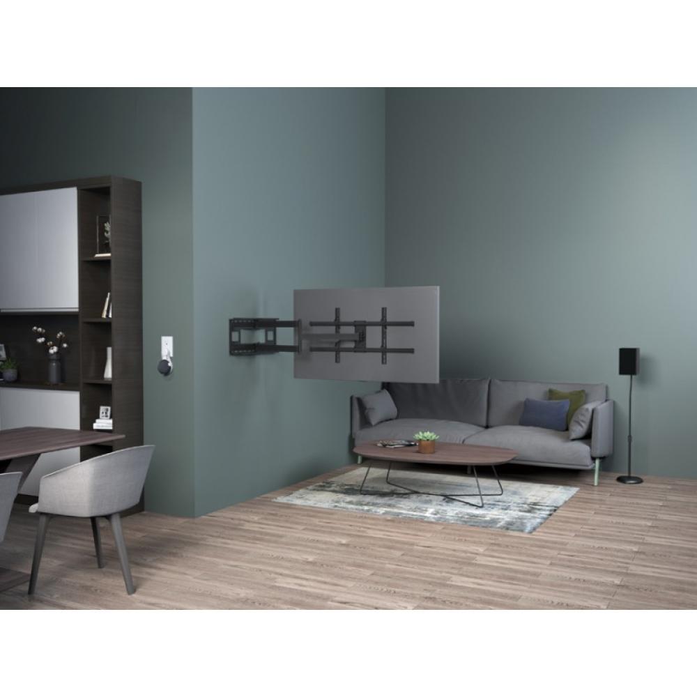 Equip - Soporte de pared para TV de movimiento completo con brazo largo de 43"-80