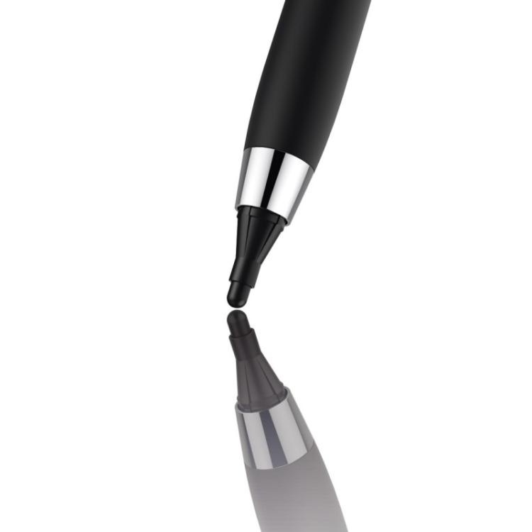 Hama - Active Fineline lápiz digital Negro - Lápiz para tablet (Tableta, Universal, Negro, Aluminio Alrededor)