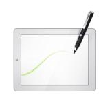 Hama - Active Fineline lápiz digital Negro - Lápiz para tablet (Tableta, Universal, Negro, Aluminio Alrededor)