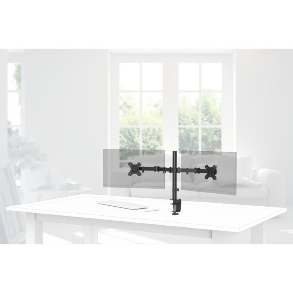 Hama - 00118491 soporte para monitor 81,3 cm (32") Escritorio Negro