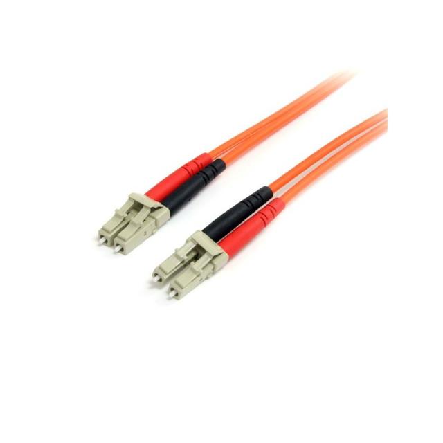 StarTech.com - Cable Patch de Fibra Duplex Multimodo 62,5/125 1m LC - LC