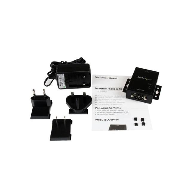 StarTech.com - Conversor Adaptador Serie RS232 a RSS422 y RS485 - Puerto Serial DB9 Protección Electrostática 15KV