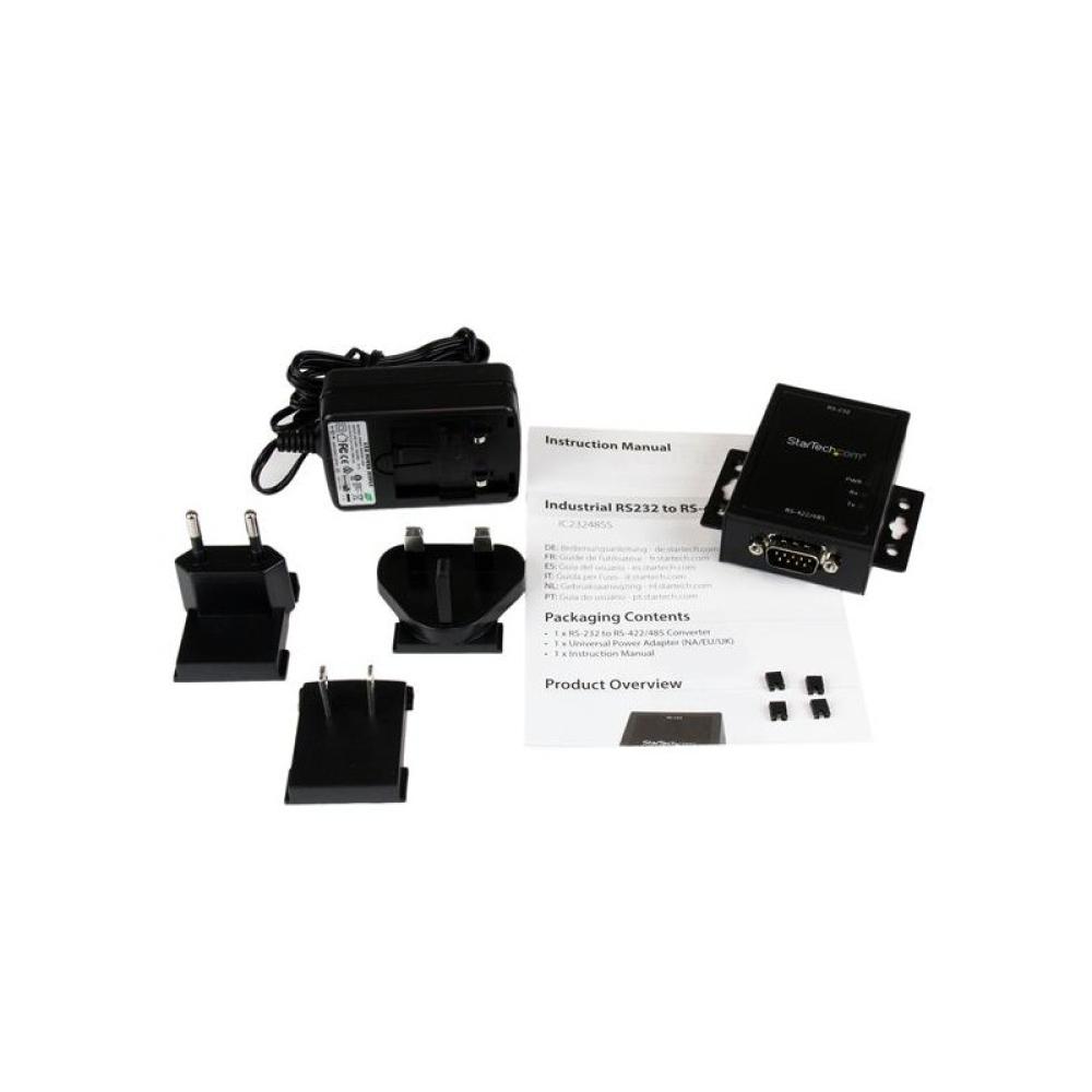 StarTech.com - Conversor Adaptador Serie RS232 a RSS422 y RS485 - Puerto Serial DB9 Protección Electrostática 15KV