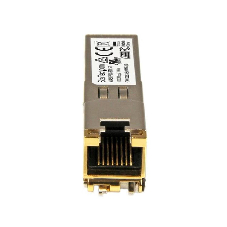 StarTech.com - Módulo Transceptor SFP Compatible con Cisco Meraki MA-SFP-1GB-TX - 1000BASE-T - SFP a RJ45 Cat6 / Cat5e - 10/100/