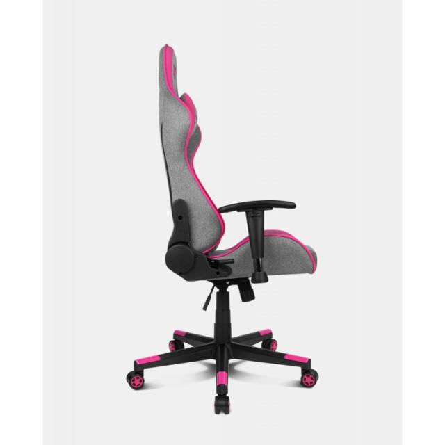 DRIFT - DR90 PRO Silla para videojuegos de PC Asiento acolchado Gris, Rosa