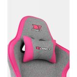 DRIFT - DR90 PRO Silla para videojuegos de PC Asiento acolchado Gris, Rosa