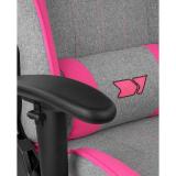 DRIFT - DR90 PRO Silla para videojuegos de PC Asiento acolchado Gris, Rosa