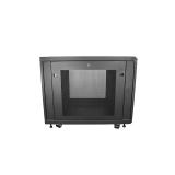 StarTech.com - Armario Rack para Servidores 12U 19" 4 Columnas - Rack de Servidores con Cerradura y Seguro - Rack co - RK1233BKM