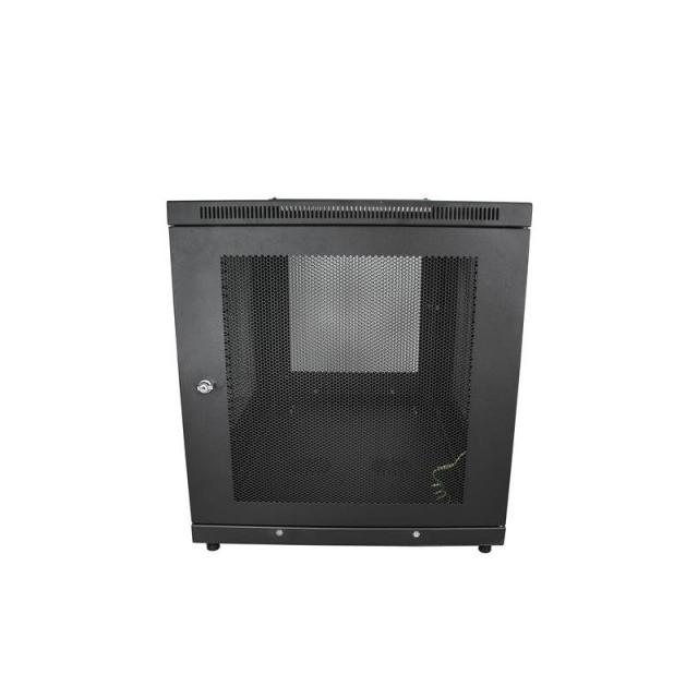 StarTech.com - Armario Rack para Servidores 12U 19" 4 Columnas - Rack de Servidores con Cerradura y Seguro - Rack co - RK1233BKM