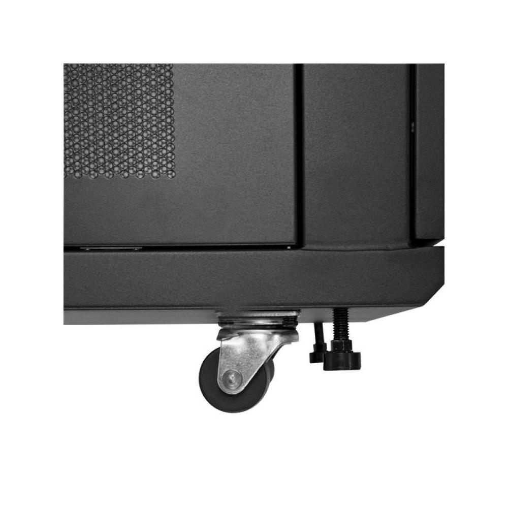 StarTech.com - Armario Rack para Servidores 12U 19" 4 Columnas - Rack de Servidores con Cerradura y Seguro - Rack co - RK1233BKM