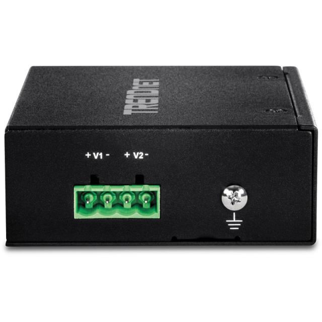 Trendnet - TI-E50 switch No administrado Fast Ethernet (10/100) Negro