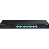 Trendnet - TPE-30284 switch Gestionado L2/L4 Gigabit Ethernet (10/100/1000) Energía sobre Ethernet (PoE) 1U Negro