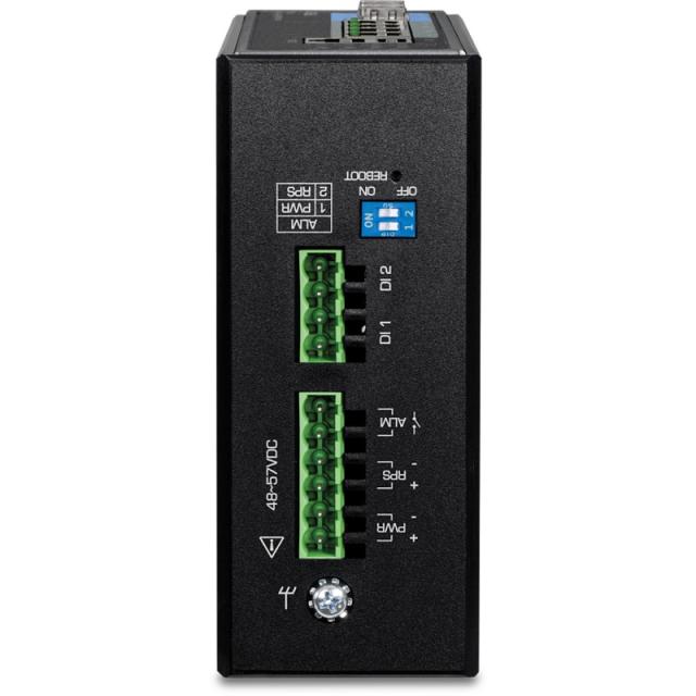 Trendnet - TI-BG62I switch Gestionado L2+ Gigabit Ethernet (10/100/1000) Energía sobre Ethernet (PoE) Negro