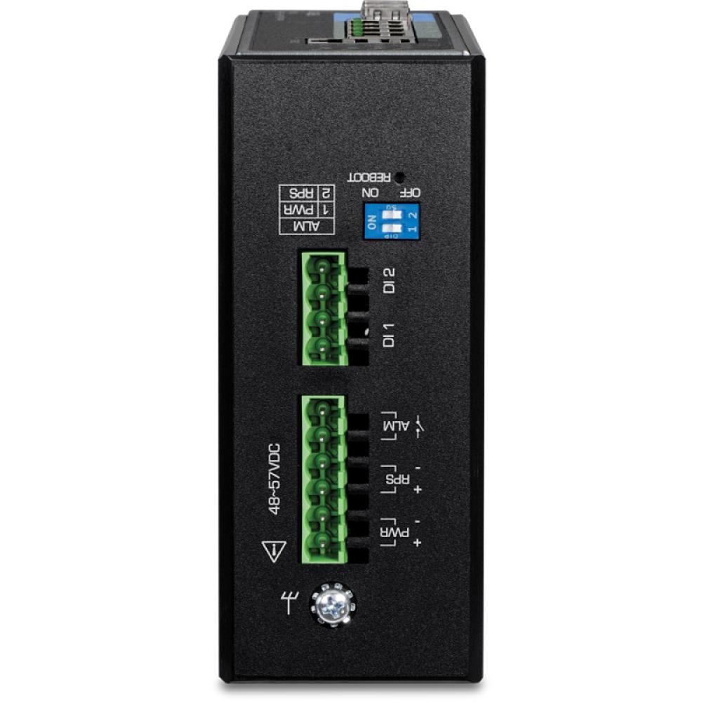 Trendnet - TI-BG62I switch Gestionado L2+ Gigabit Ethernet (10/100/1000) Energía sobre Ethernet (PoE) Negro
