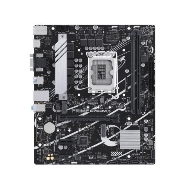 ASUS - PRIME B760M-K Intel B760 LGA 1700 micro ATX