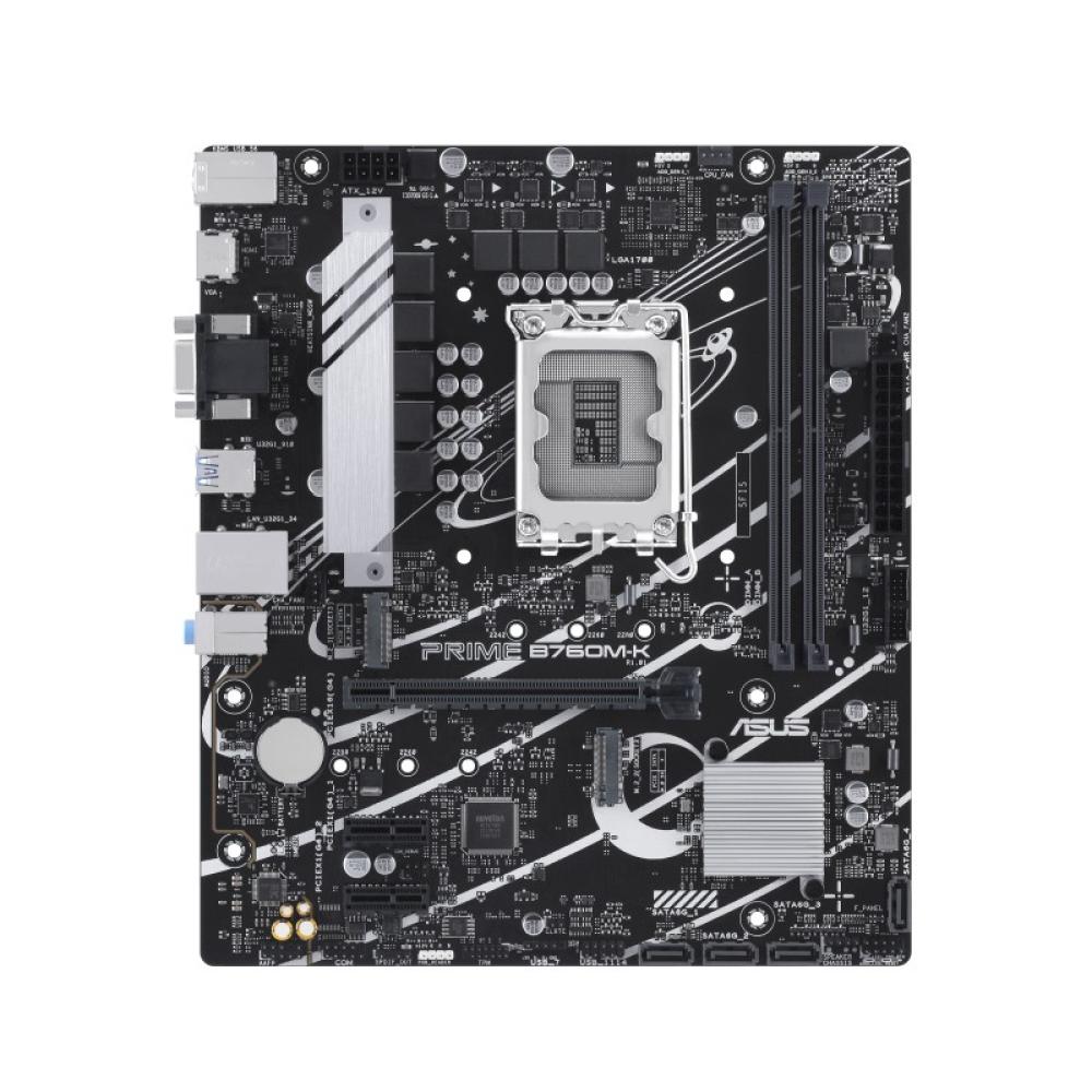 ASUS - PRIME B760M-K Intel B760 LGA 1700 micro ATX