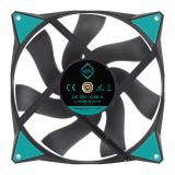 Iceberg Thermal - IceGALE Xtra Carcasa del ordenador Ventilador 14 cm Negro 1 pieza(s)