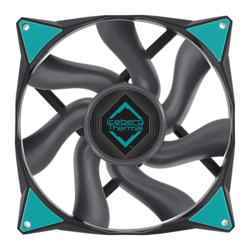 Iceberg Thermal - IceGALE Xtra Carcasa del ordenador Ventilador 14 cm Negro 1 pieza(s)