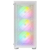 Mars Gaming - MC-F, Semitorre Gaming ATX, Ventana Completa Cristal Templado, Frontal Metal-Mesh, 4X Ventiladores ARGB 120mm, Bla
