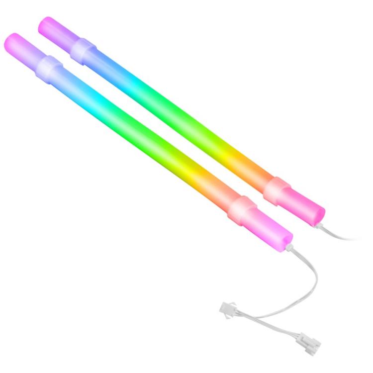 Mars Gaming - MCA-WT, Funda ARGB para Tubos de Refrigeración Líquida, 30 LEDs Ultra Brillantes Personalizables ARGB, Silicona Ec