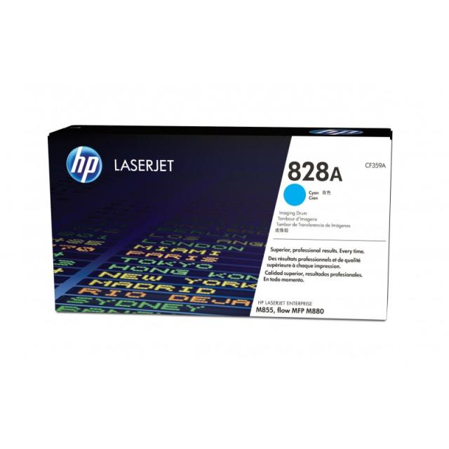 HP - Tambor de imágenes LaserJet 828A cian
