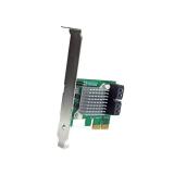 StarTech.com - Tarjeta Controladora PCI Express 2.0 de 4 Puertos SATA III de 6Gbps RAID con Enlace HyperDuo para SSD - Adaptador