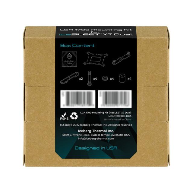 Iceberg Thermal - MOUNT1700X-B0A accesorio o pieza de sistema de refrigeración para ordenador Kit de montaje