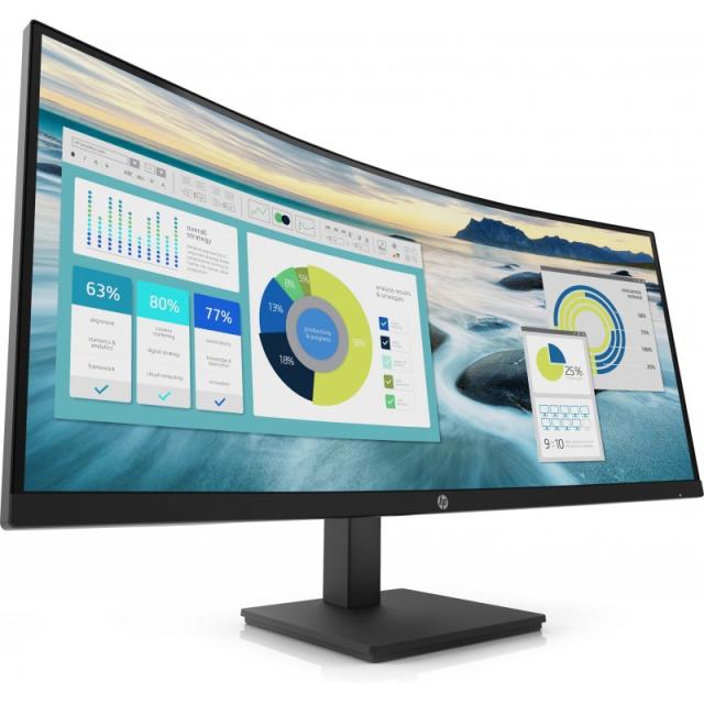 HP - Monitor curvo P34hc G4 WQHD USB-C