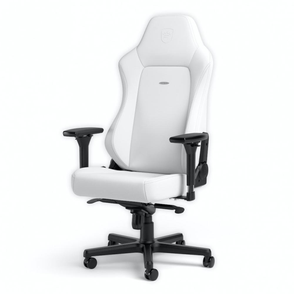 noblechairs - NBL-HRO-PU-WED silla para videojuegos Silla para videojuegos de PC Asiento acolchado Blanco
