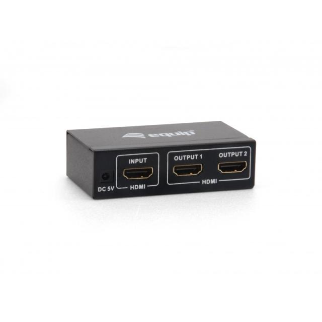 Equip - 332712 divisor de video HDMI 2x HDMI
