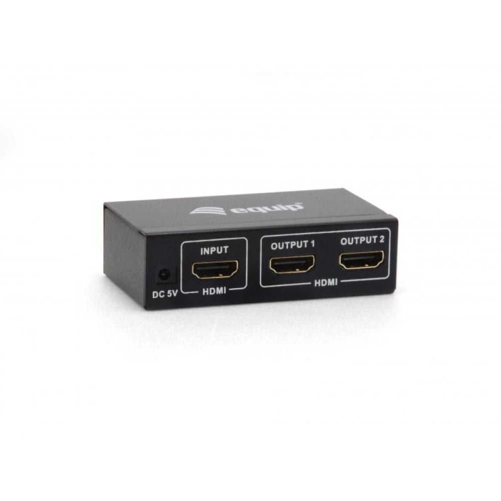 Equip - 332712 divisor de video HDMI 2x HDMI